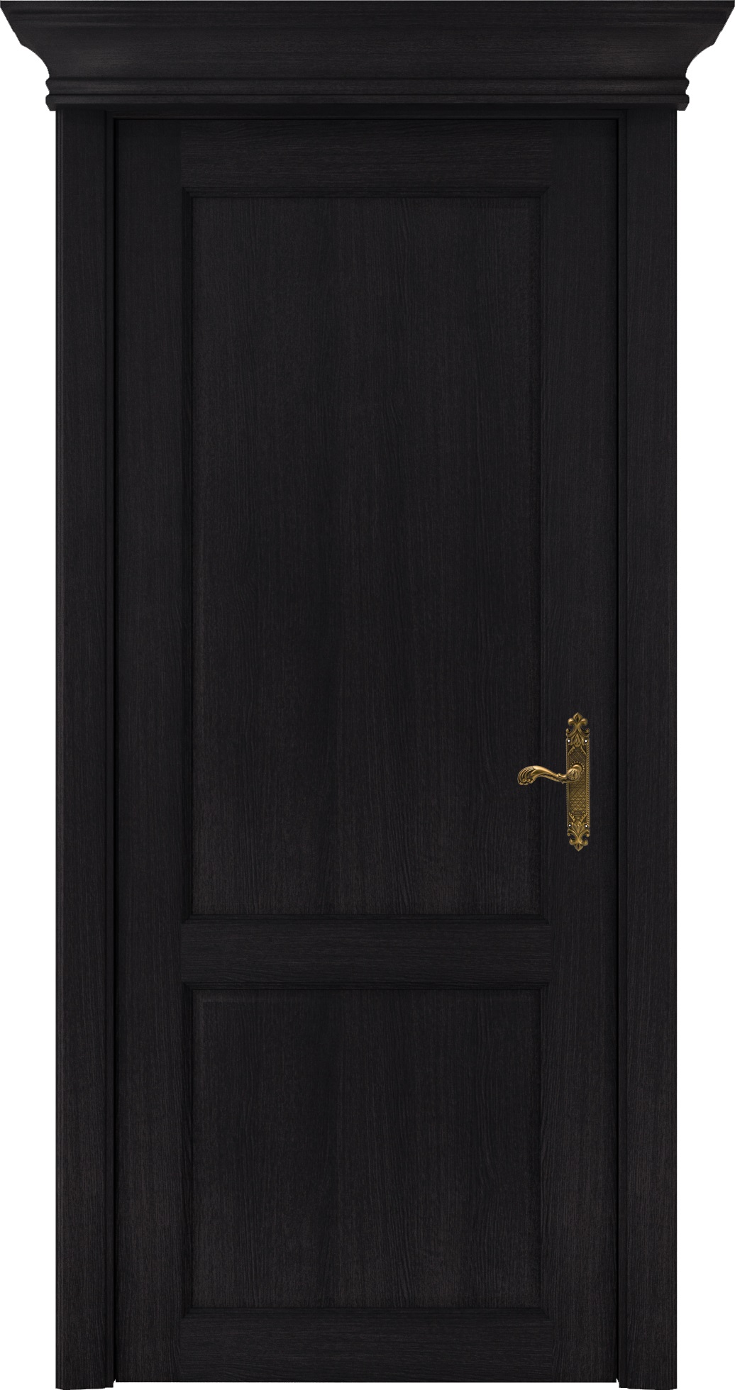 Двери в интерьере - Дверь Статус CLASSIC 511 дуб черный, глухая
