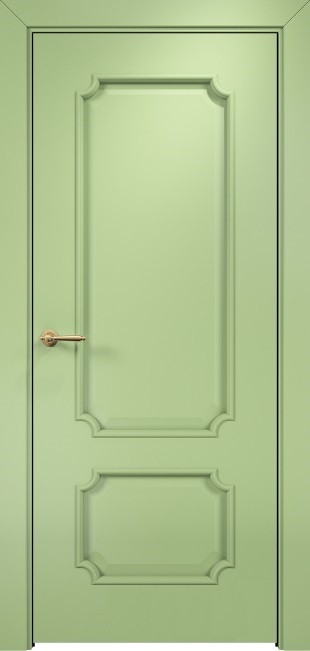 Двери в интерьере - Дверь Оникс Палермо эмаль фисташковая, глухая