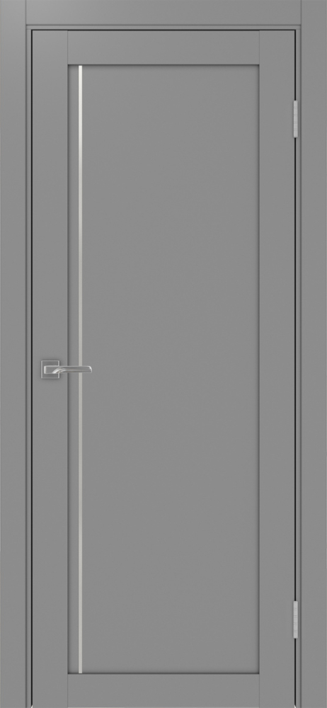 Двери в интерьере - Дверь Эко 565.11 АПП серый молдинг SC, глухая