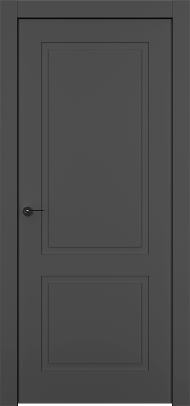 Двери в интерьере - Дверь Кл2 эмаль RAL 9005, глухая