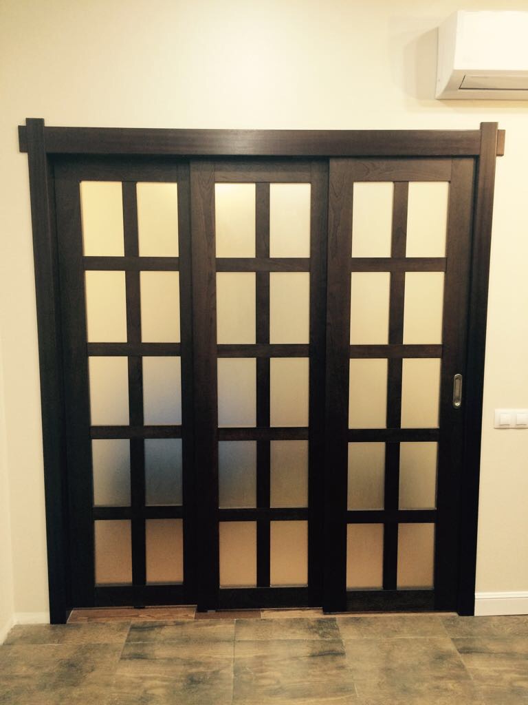 Дверь Вена 2, телескопическая раздвижная