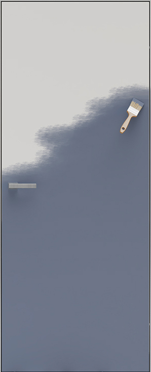 Двери в интерьере - Дверь скрытого монтажа грунт Бейзик 2,0 м АЛ кромка, 42 мм