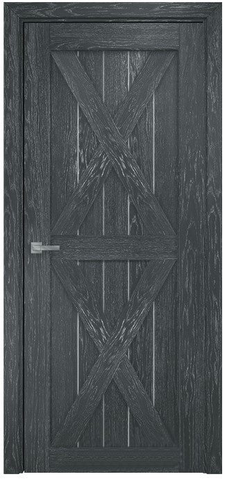 Двери в интерьере - Дверь Оникс Лофт №4 дуб седой, глухая