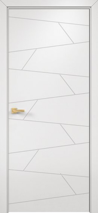 Двери в интерьере - Дверь Оникс Концепт №2 эмаль белая, глухая