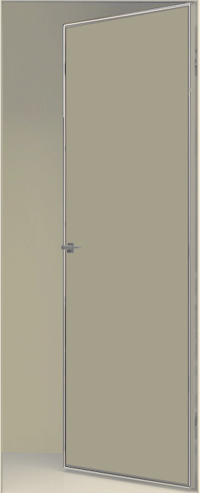 Двери в интерьере - Дверь скрытая ИУ-42 AL с 4-х сторон, эмаль серый шелк, revers 2,31 м
