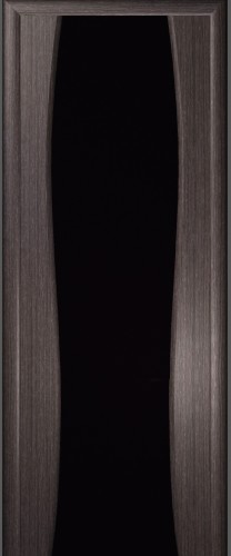 Дверь Оникс Грация черный абрикос, триплекс черный