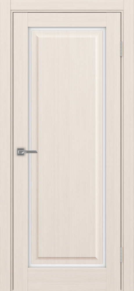 Двери в интерьере - Дверь Эко 601С.21 ОФ4 ясень перламутровый, lacobel белый