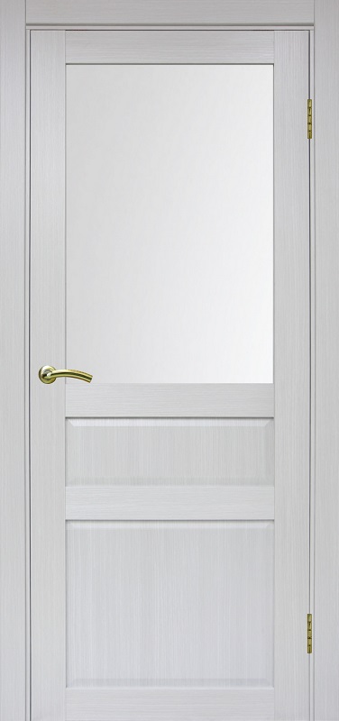 Двери в интерьере - Дверь Эко 631.211 ОФ3 ясень серебристый, сатинат