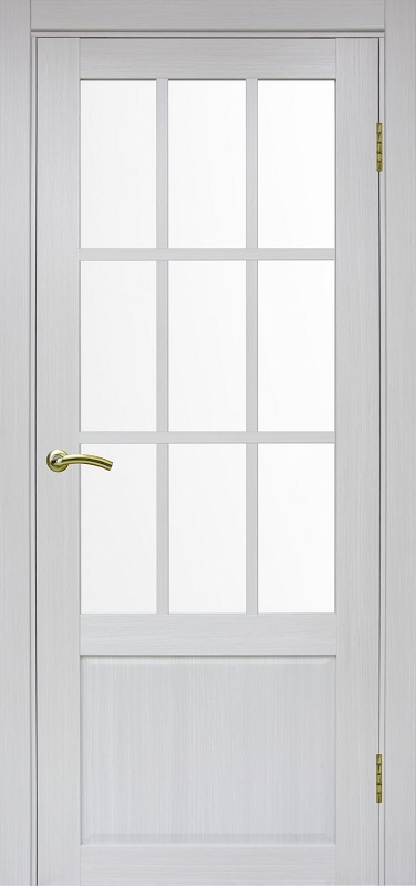 Двери в интерьере - Дверь Эко 642.2221 ОФ3 ясень серебристый, сатинат