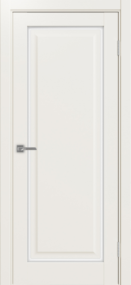 Двери в интерьере - Дверь Эко 601С.21 ОФ4 бежевый, lacobel белый