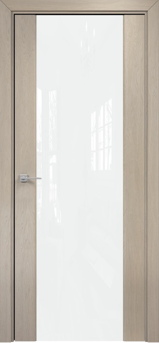Двери в интерьере - Дверь Оникс Престиж мокко, триплекс белый