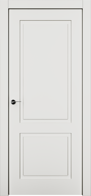 Двери в интерьере - Дверь Классика-2 эмаль RAL 9010, глухая