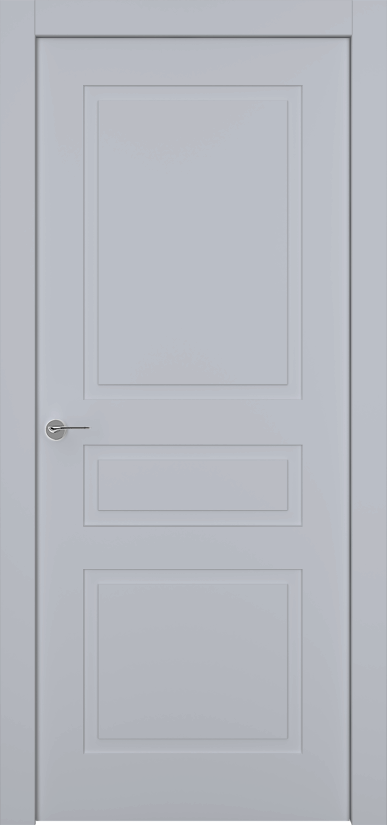 Двери в интерьере - Дверь Классика-3 эмаль RAL 7047, глухая