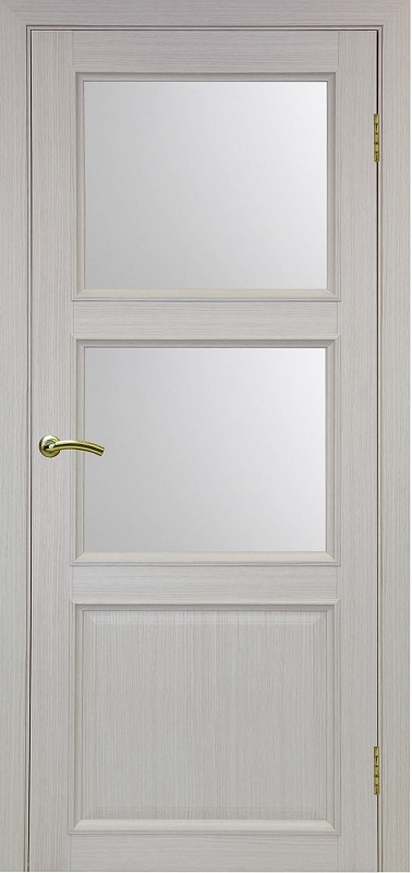 Двери в интерьере - Дверь Эко 630.221 ОФ1 дуб беленый, сатинат