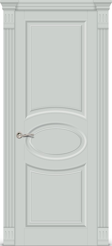 Двери в интерьере - Дверь Ситидорс Венеция 7 эмаль RAL 7035,глухая