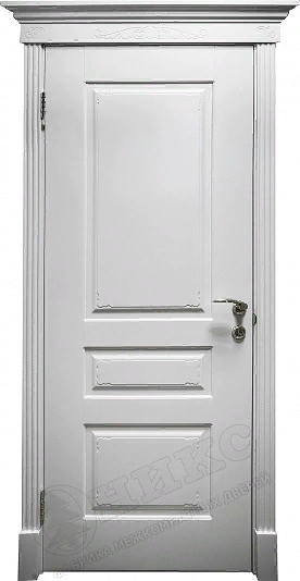 Дверь Оникс Версаль фрезерованный №2 эмаль белая, глухая. Фото №5