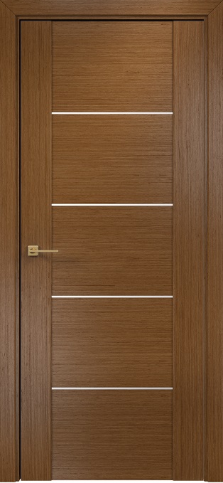 Двери в интерьере - Дверь Оникс Парма орех, глухая с молдингом