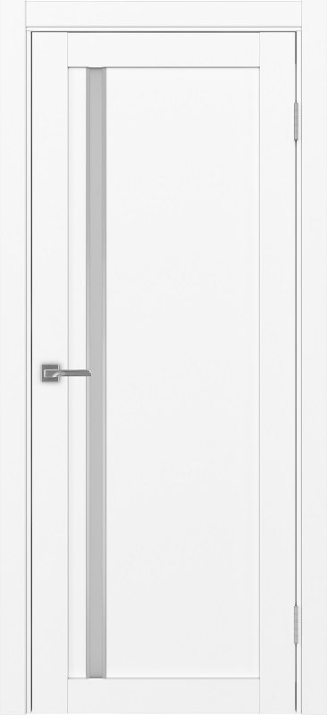 Двери в интерьере - Дверь Эко 527.121 АПС белый снежный молдинг SC, сатинат