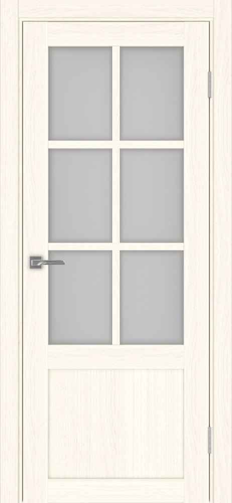 Двери в интерьере - Дверь Эко 541.2221 ПФ ясень светлый, сатинат