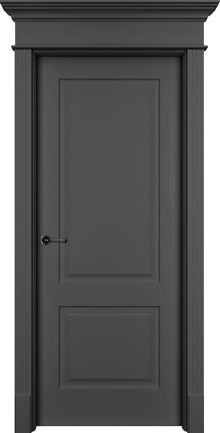 Двери в интерьере - Дверь Нф2 эмаль RAL 9005, глухая