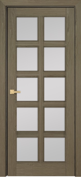 Двери в интерьере - Дверь Оникс Вена 2 дуб кофейный, сатинат