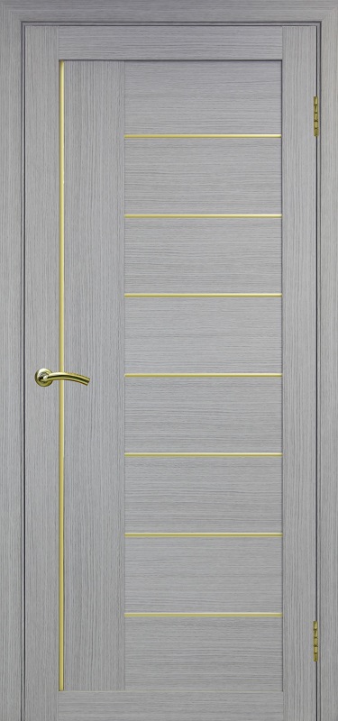 Двери в интерьере - Дверь Эко 524.11 АПП дуб серый молдинг SG, глухая