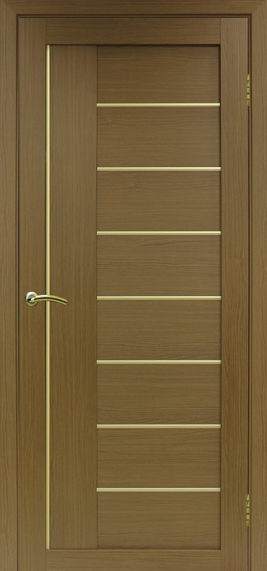 Двери в интерьере - Дверь Эко 524.11 АПП орех молдинг SG, глухая