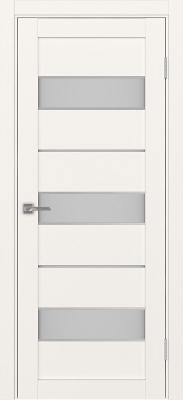 Двери в интерьере - Дверь Эко 526.122 АПС бежевый молдинг SC, сатинат