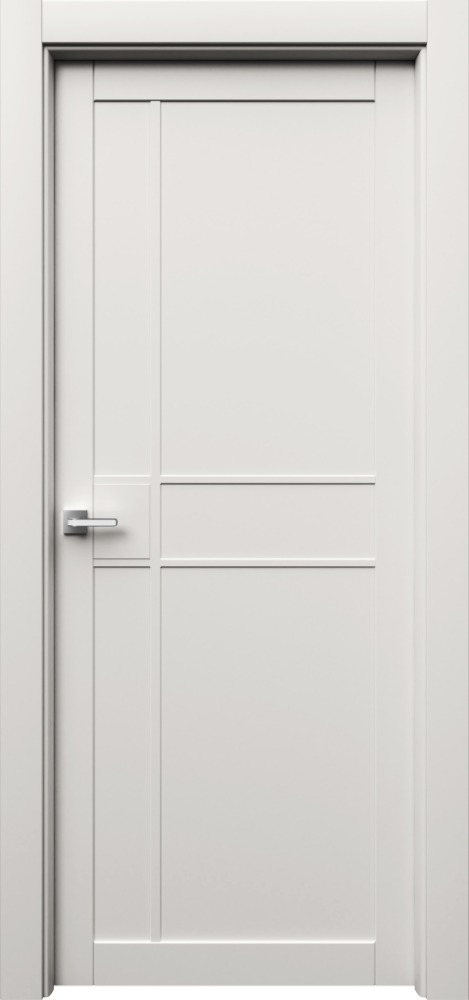 Двери в интерьере - Дверь Ронд2 эмаль RAL 9010, глухая