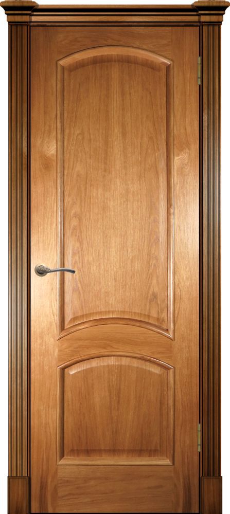 Двери в интерьере - Дверь Покровские двери Леон М светлый орех, глухая
