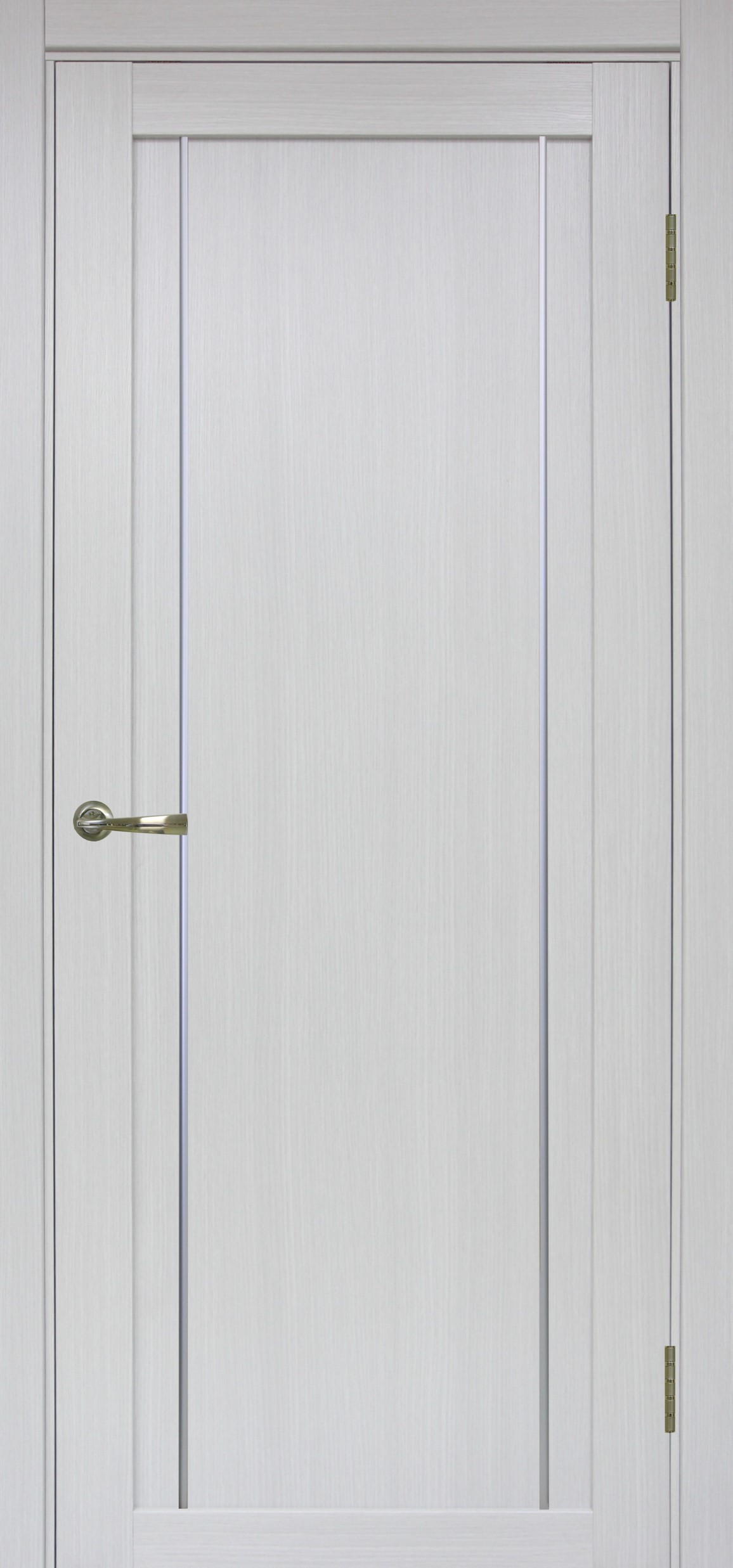 Двери в интерьере - Дверь Эко 522.111 АПП ясень серебристый молдинг SC, глухая