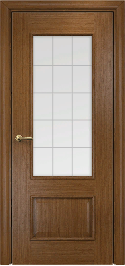 Двери в интерьере - Дверь Оникс Марсель орех, сатинат печать решетка