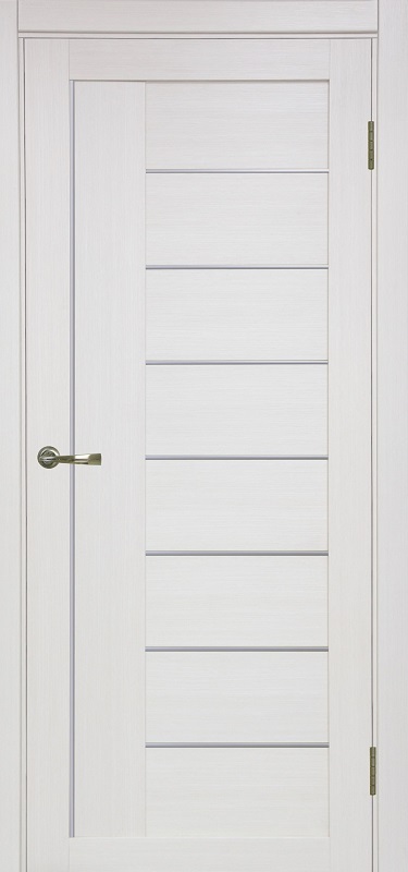 Двери в интерьере - Дверь Эко 524.11 АПП ясень перламутровый молдинг SC, глухая