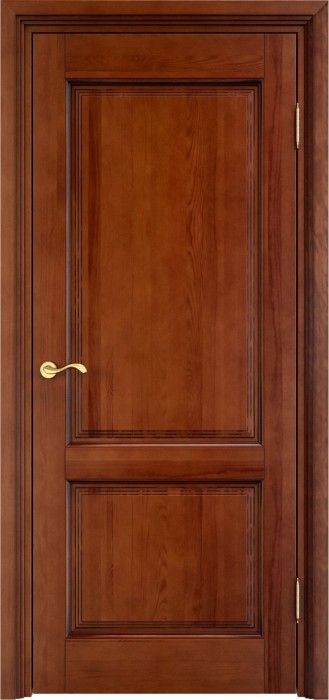 Двери в интерьере - Дверь Итальянская Легенда массив сосны 117ш коньяк с патиной, глухая