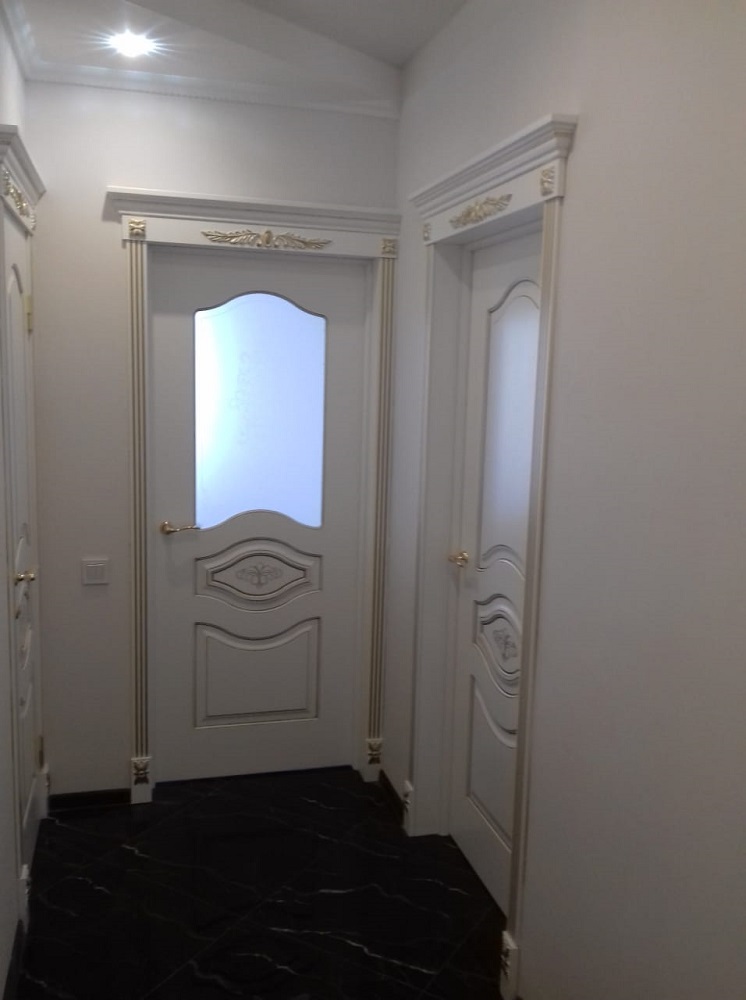 Дверь Оникс Сицилия эмаль белая, глухая. Фото №4