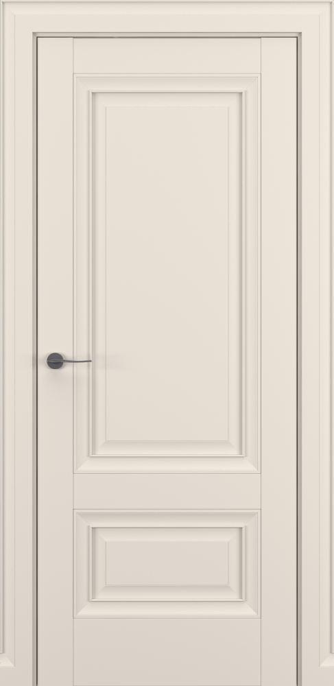 Двери в интерьере - Дверь Z Турин В1 экошпон кремовый, глухая