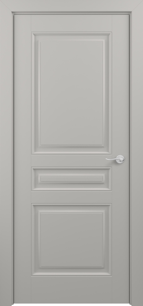 Двери в интерьере - Дверь Z Ampir Т2 эмаль серая, глухая
