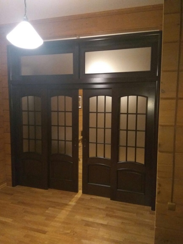 Дверь Оникс Прага палисандр, глухая. Фото №2
