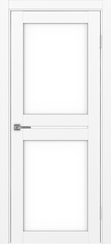 Двери в интерьере - Дверь Эко 520.222 белый снежный, lacobel белый