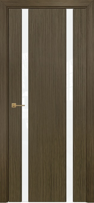 Двери в интерьере - Дверь Оникс Престиж 2 олива, триплекс белый