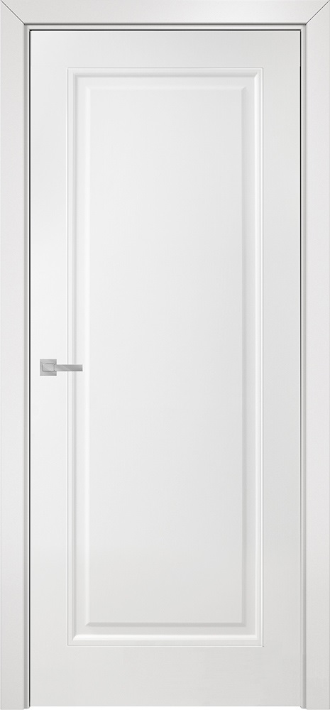 Двери в интерьере - Дверь Оникс Турин фрезерованная №3 эмаль белая, глухая