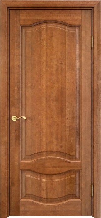 Двери в интерьере - Дверь Итальянская Легенда массив ольхи ОЛ33 орех 10%, глухая