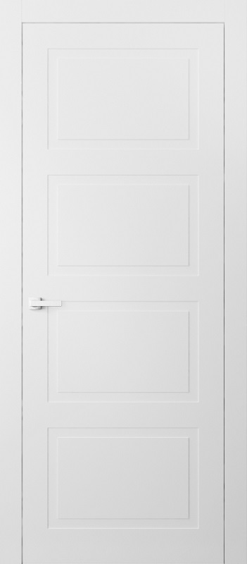 Двери в интерьере - Дверь Классика-4 эмаль белая, глухая