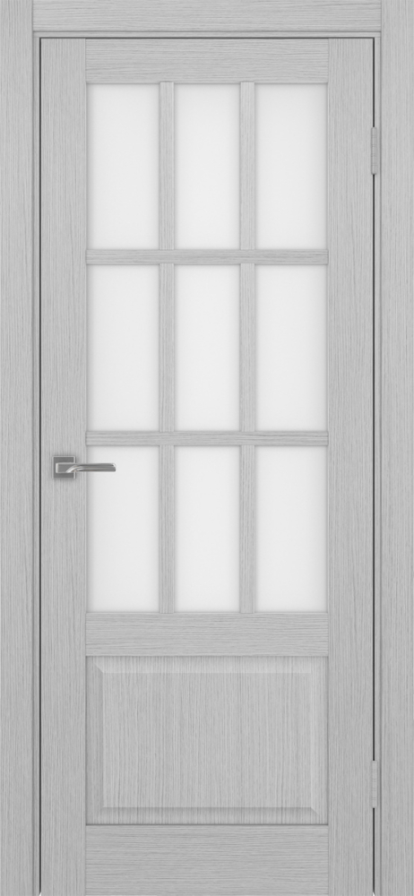 Двери в интерьере - Дверь Эко 642.2221 дуб серый, сатинат