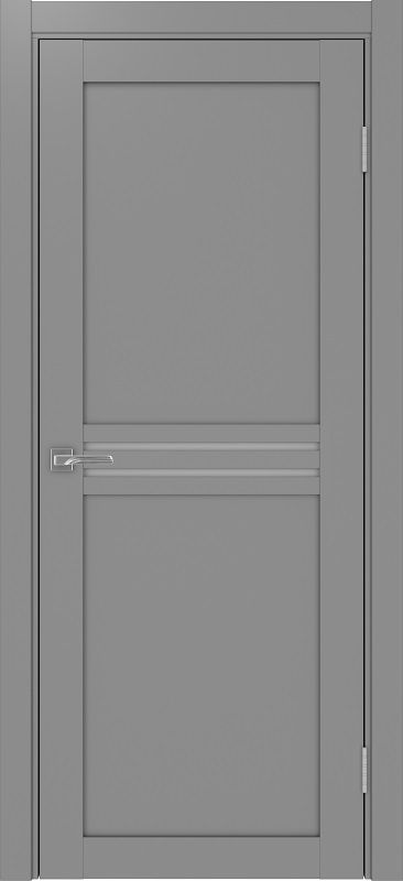 Двери в интерьере - Дверь Эко 552.12 серый, сатинат
