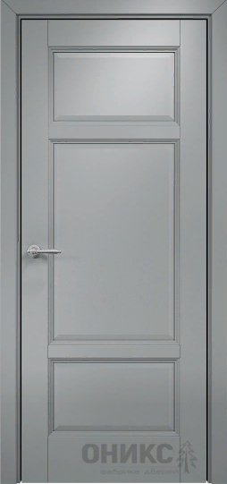 Двери в интерьере - Дверь Оникс Италия 4 эмаль RAL 7040, глухая