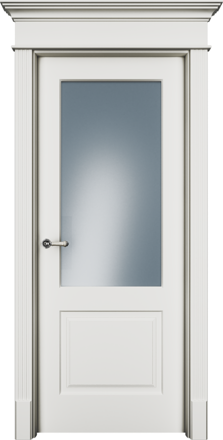 Двери в интерьере - Дверь Нф2с эмаль RAL 9010, сатинат