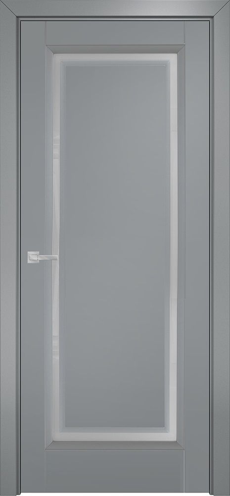 Двери в интерьере - Дверь Оникс Бристоль 1 эмаль RAL 7040