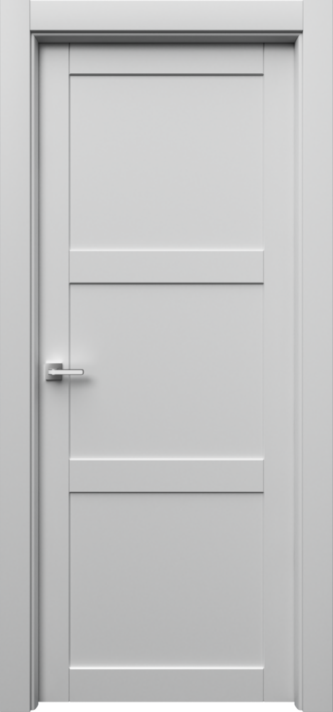 Двери в интерьере - Дверь Парнас-33 эмаль белая, глухая