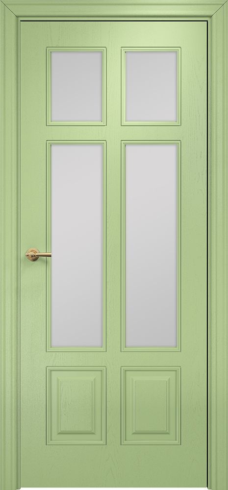 Двери в интерьере - Дверь Оникс Гранд фрезерованная эмаль фисташковая с текстурой, сатинат